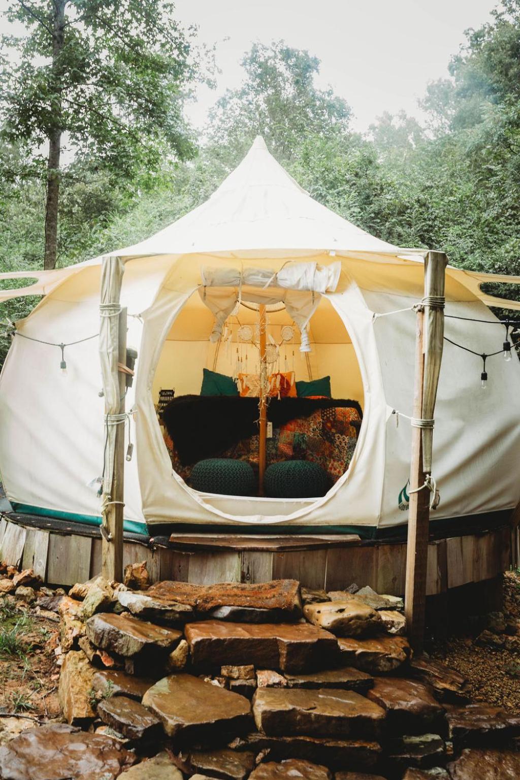 The Pisces-A Stargazing, Luxury Glamping Tent Rogersville 외부 사진